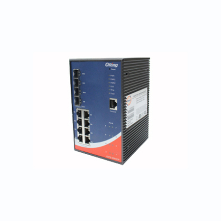 ORING NETWORKING Rugged 8 x 10/100/1000TX PoE +, + 4x 1000 (SFP) with 1588 compliant IGPS-9084GP